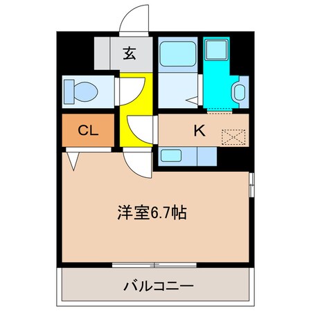 レスポワールの物件間取画像